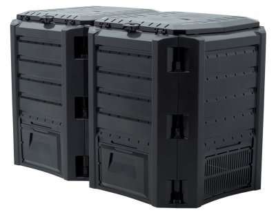 Kompostér MODULE COMPOGREEN 800 l - barva: černá