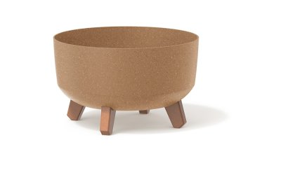 Květináč GRACIA LOW ECO WOOD 23,5 cm - barva: naturo ECO