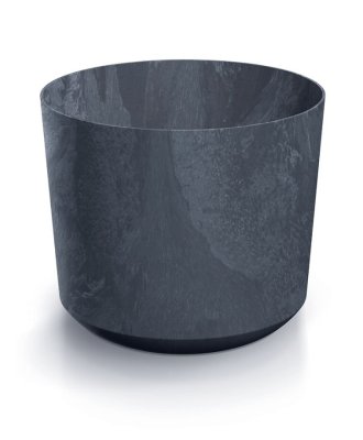 Květináč TUBO BETON EFFECT 14,8 cm - barva: antracit