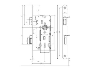 Zámek 190/140/20 N OK-72/80 L