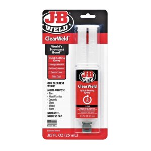 J-B WELD Lepidlo čiré rychleschnoucí epoxidové ClearWeld | 25 ml