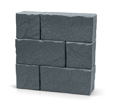 Nádrž na dešťovou vodu STONE BLOCK 400L - barva: šedá